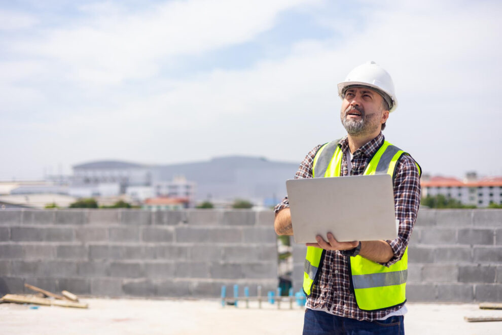 California contractor reviewing liability and bonding insurance documents