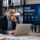 Small business owner reviewing whether cyber insurance is worth it